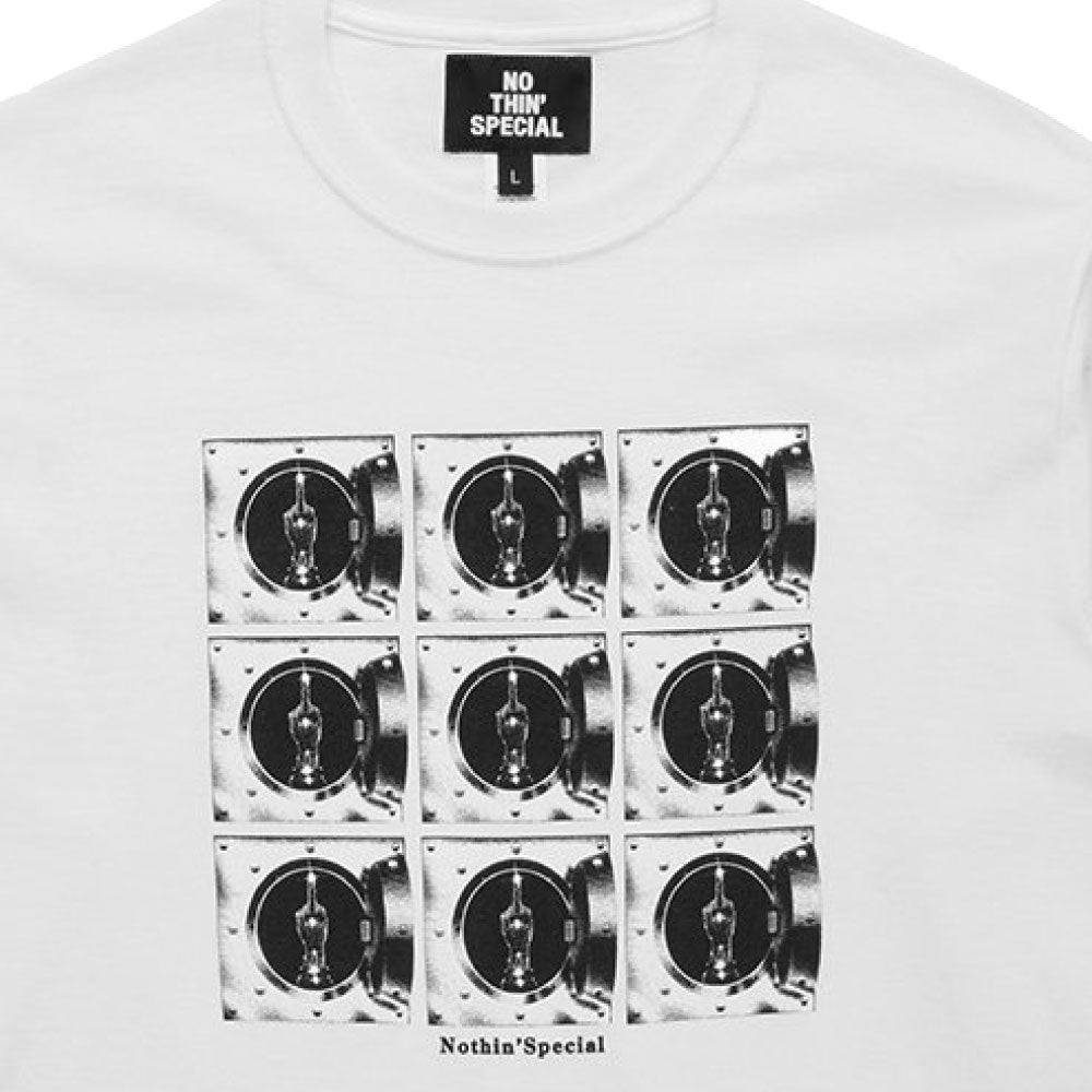 Prank L/S Tee 長袖 Tシャツ 金庫 フォト グラフィック White