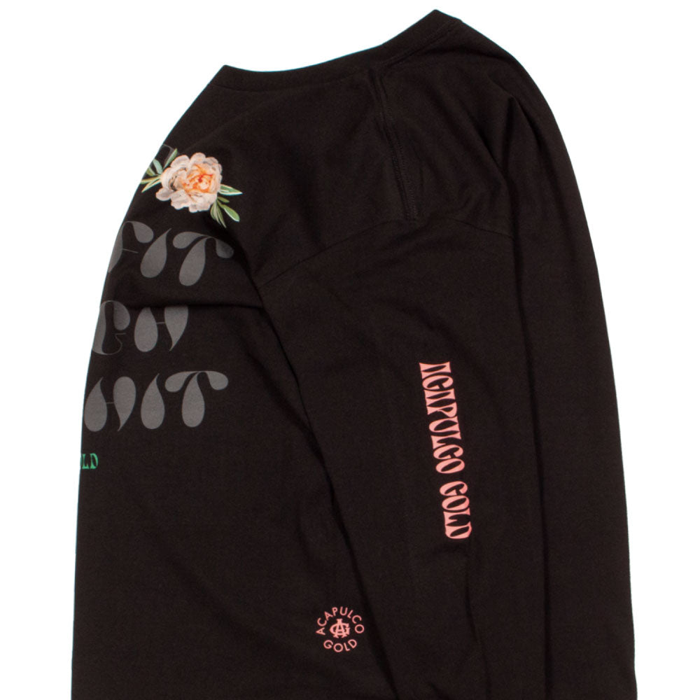 Mellow L/S Tee ロングスリーブ ロンT 長袖 Tシャツ Black