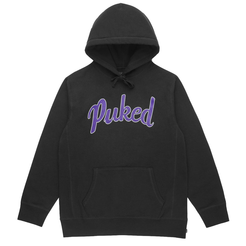 Pucked Pullover Sweat Hoodie ヘビー ウェイト プルオーバー スウェット フーディ Black