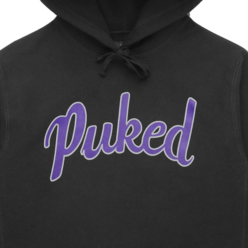 Pucked Pullover Sweat Hoodie ヘビー ウェイト プルオーバー スウェット フーディ Black