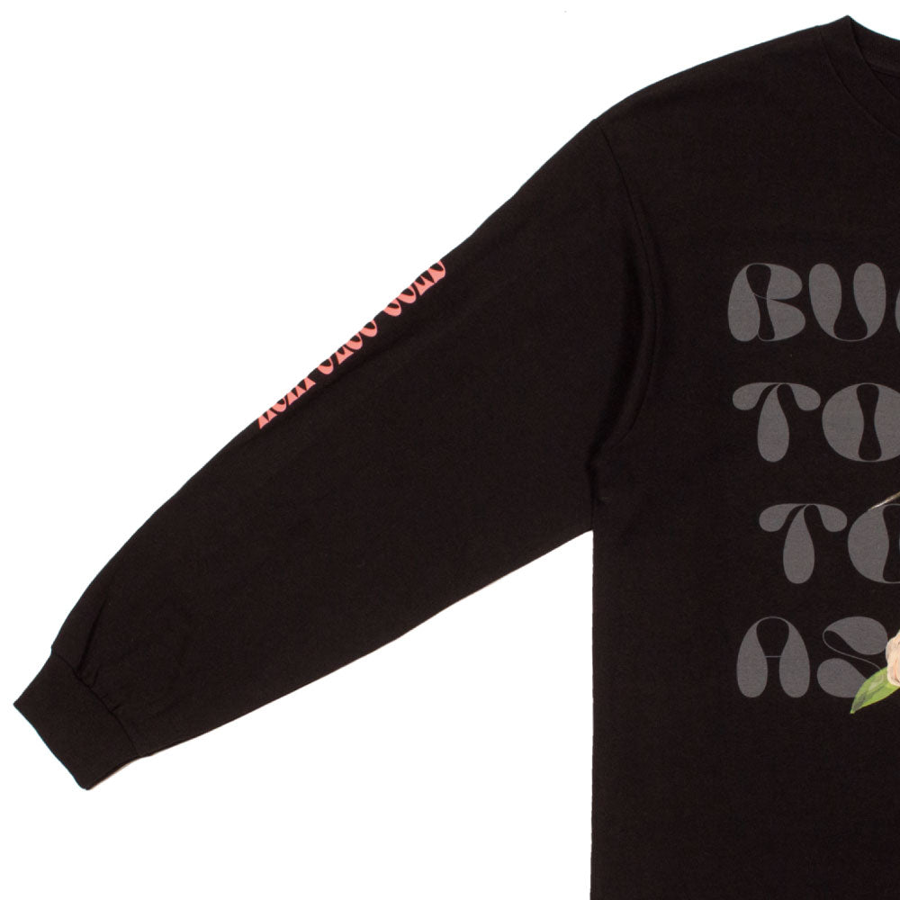 Mellow L/S Tee ロングスリーブ ロンT 長袖 Tシャツ Black