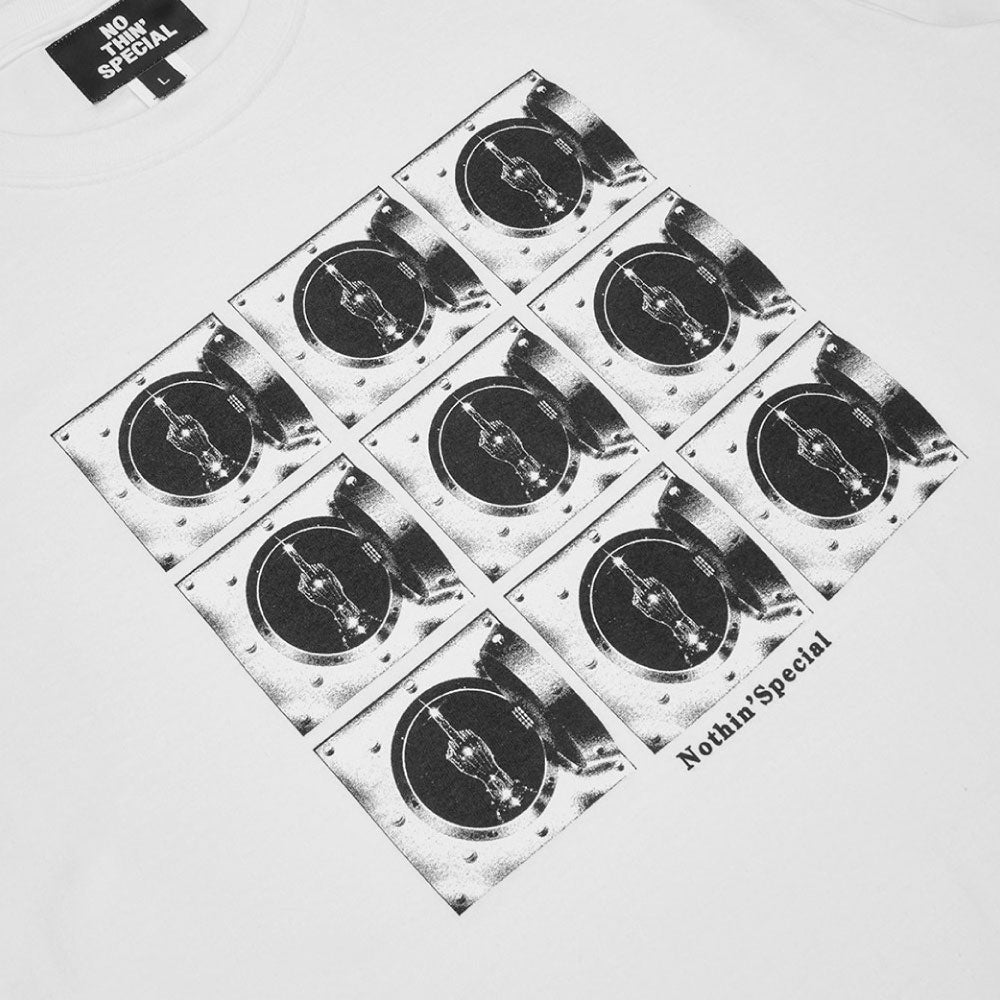 Prank L/S Tee 長袖 Tシャツ 金庫 フォト グラフィック White