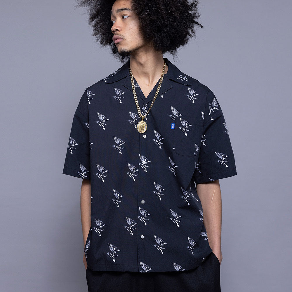 Wing Emblem S/S Shirt 半袖 開襟シャツ