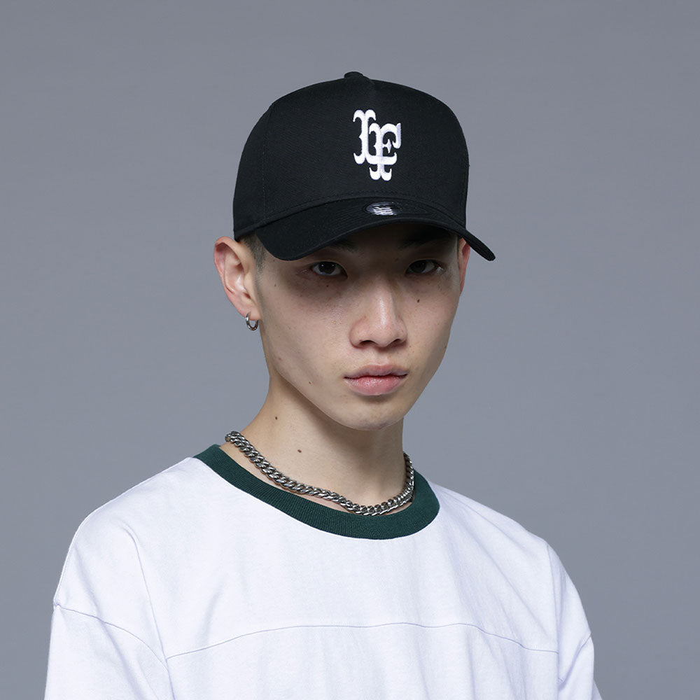 × New Era Flame LF Logo 9Forty A-Frame ニューエラ キャップ 帽子