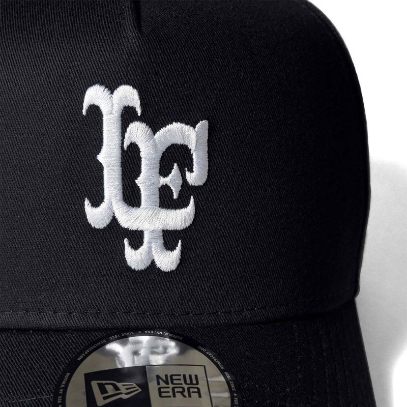 × New Era Flame LF Logo 9Forty A-Frame ニューエラ キャップ 帽子