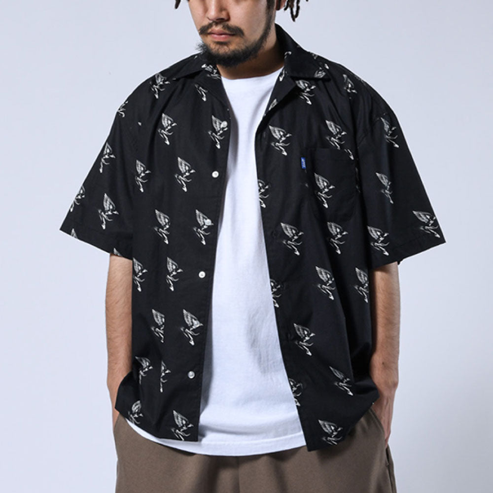 Wing Emblem S/S Shirt 半袖 開襟シャツ