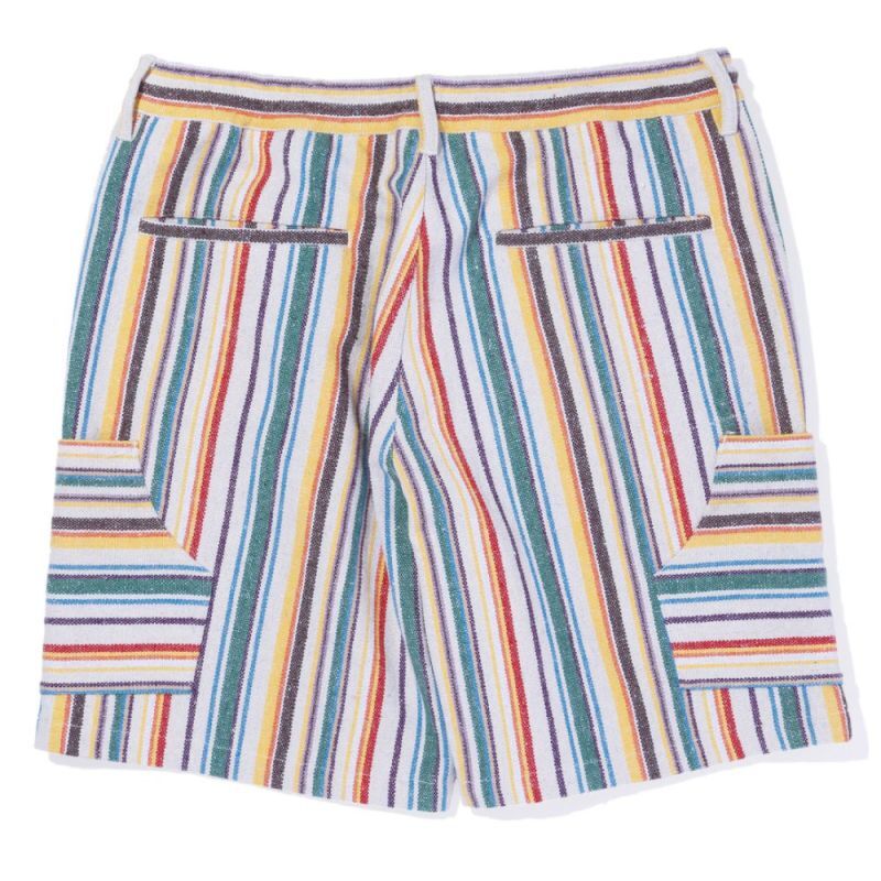 Summer Trippin Stripe Shorts Natural ストライプ メキシカン ショーツ