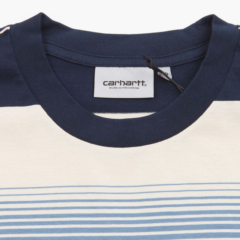 Hanmore Stripe S/S Border Tee ボーダー ルーズ フィット 半袖 Tシャツ