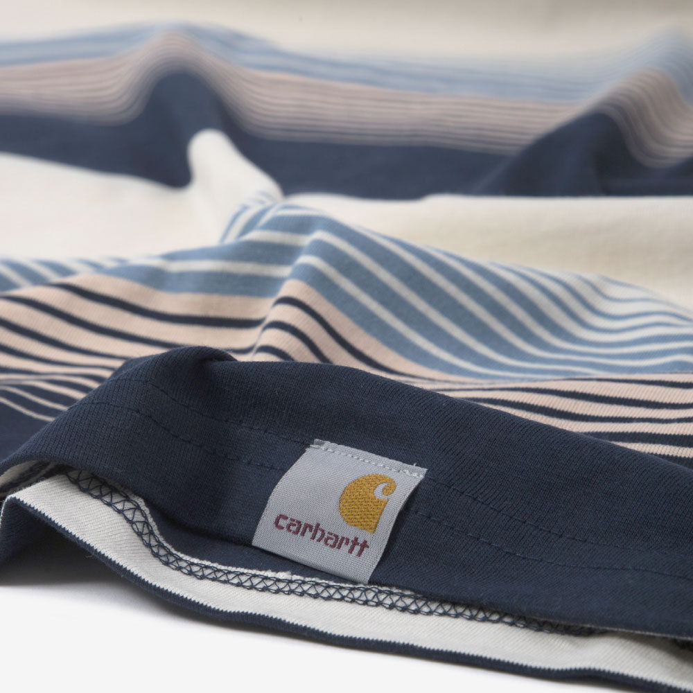 Hanmore Stripe S/S Border Tee ボーダー ルーズ フィット 半袖 Tシャツ