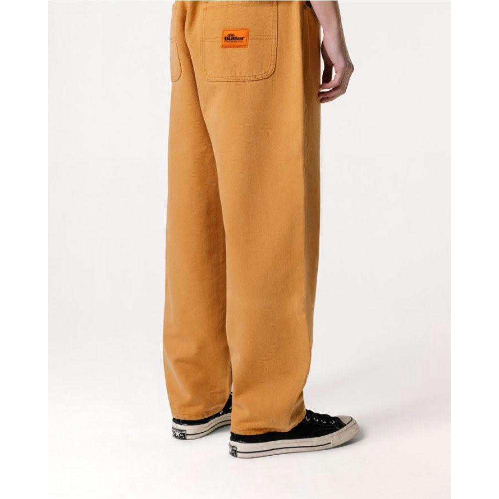 Santosuosso Denim Pants デニム ワーク パンツ Canvas Brown