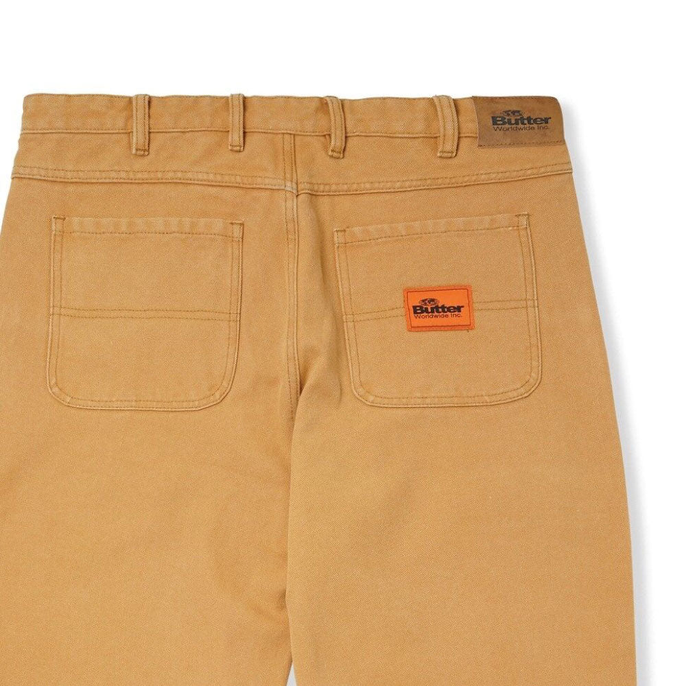 Santosuosso Denim Pants デニム ワーク パンツ Canvas Brown