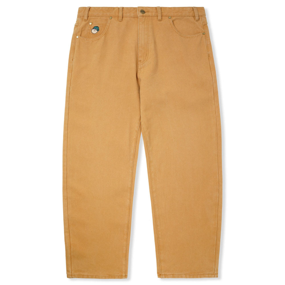 Santosuosso Denim Pants デニム ワーク パンツ Canvas Brown