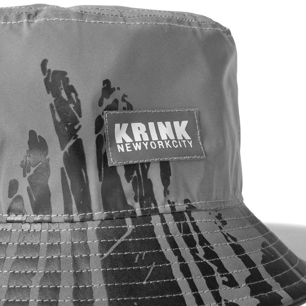 × KRINK Reflector Dripping Bucket Hat クリンク リフレクター ドリッピング バケット ハット