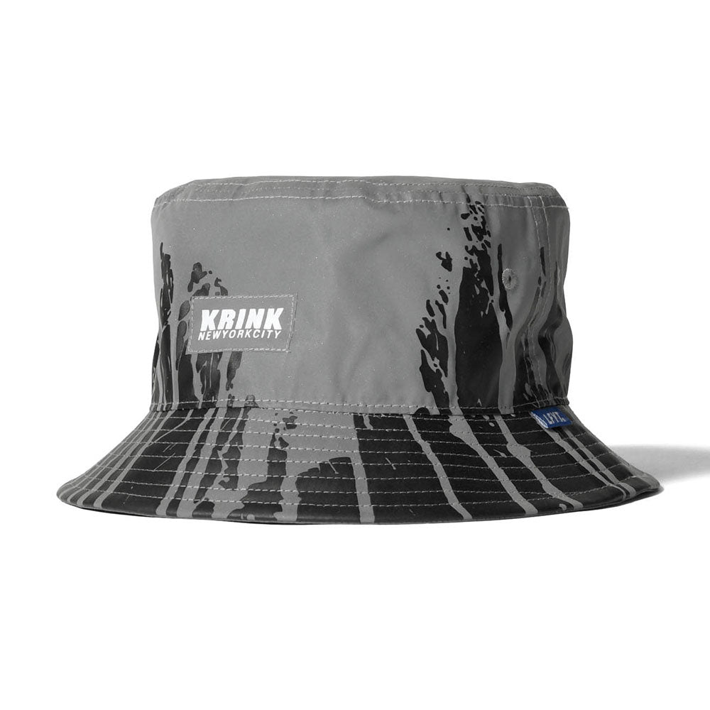 × KRINK Reflector Dripping Bucket Hat クリンク リフレクター ドリッピング バケット ハット