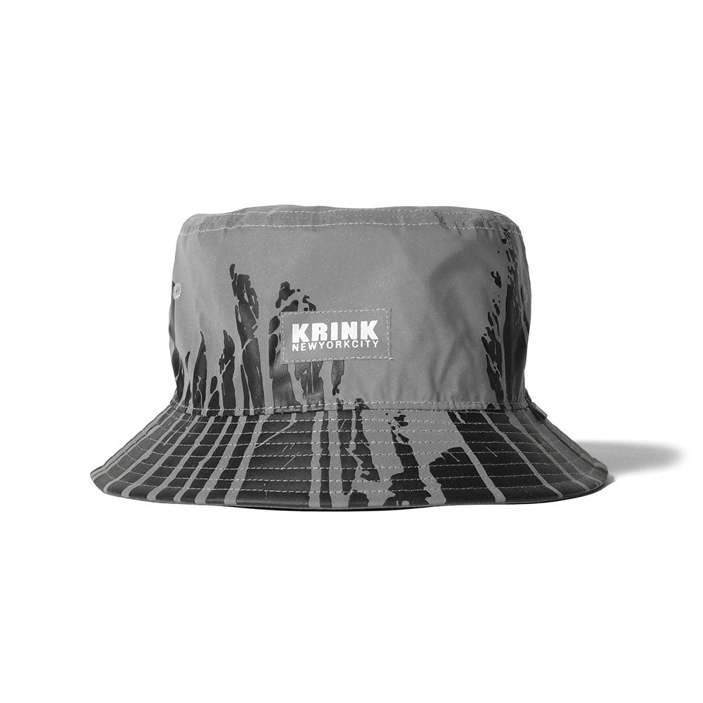 × KRINK Reflector Dripping Bucket Hat クリンク リフレクター ドリッピング バケット ハット