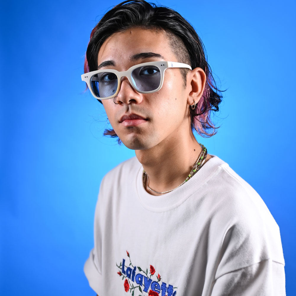 ×Sunkak Type 2 サンカク サングラス White