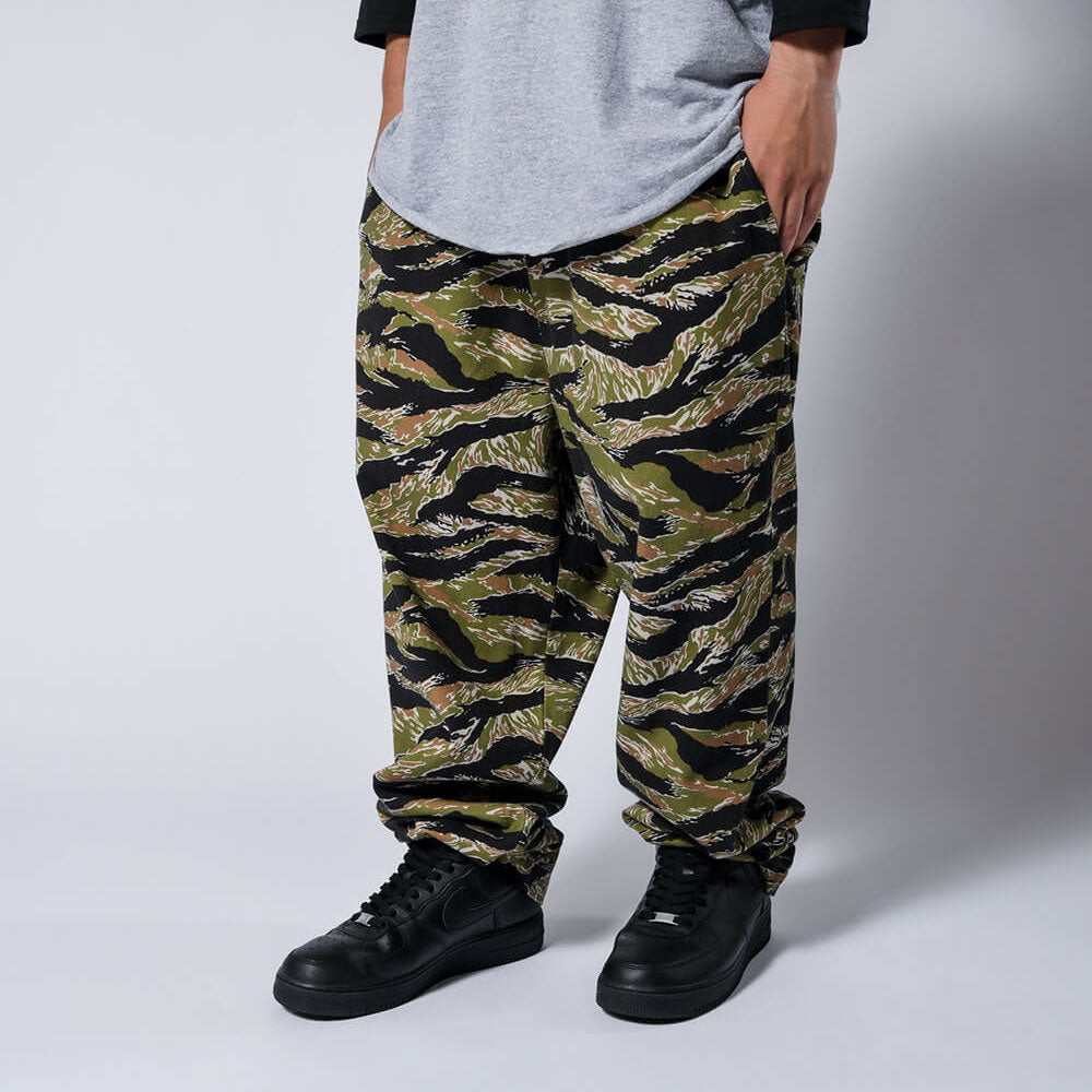 Relaxed Fit Chef Pants Tiger Camoflage シェフ パンツ