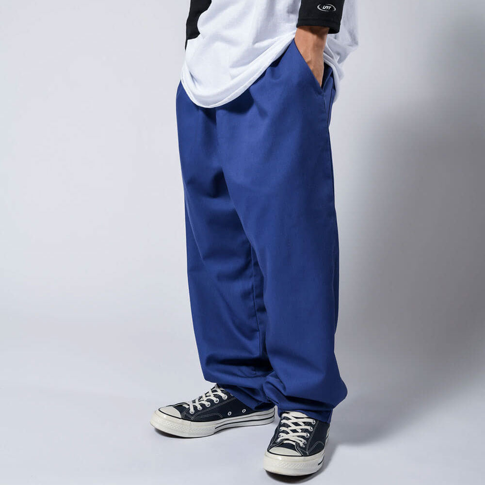 Relaxed Fit Chef Pants Navy シェフ パンツ