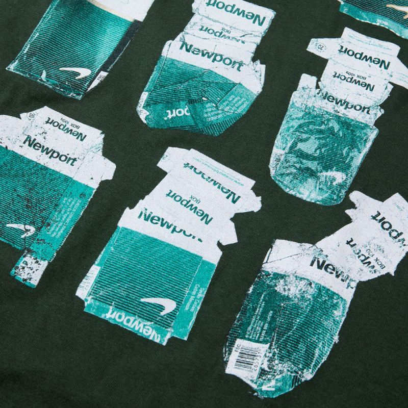 "THE GARBAGE COLLECTOR" × Newport Color L/S Tee ニューポート 長袖 Tシャツ