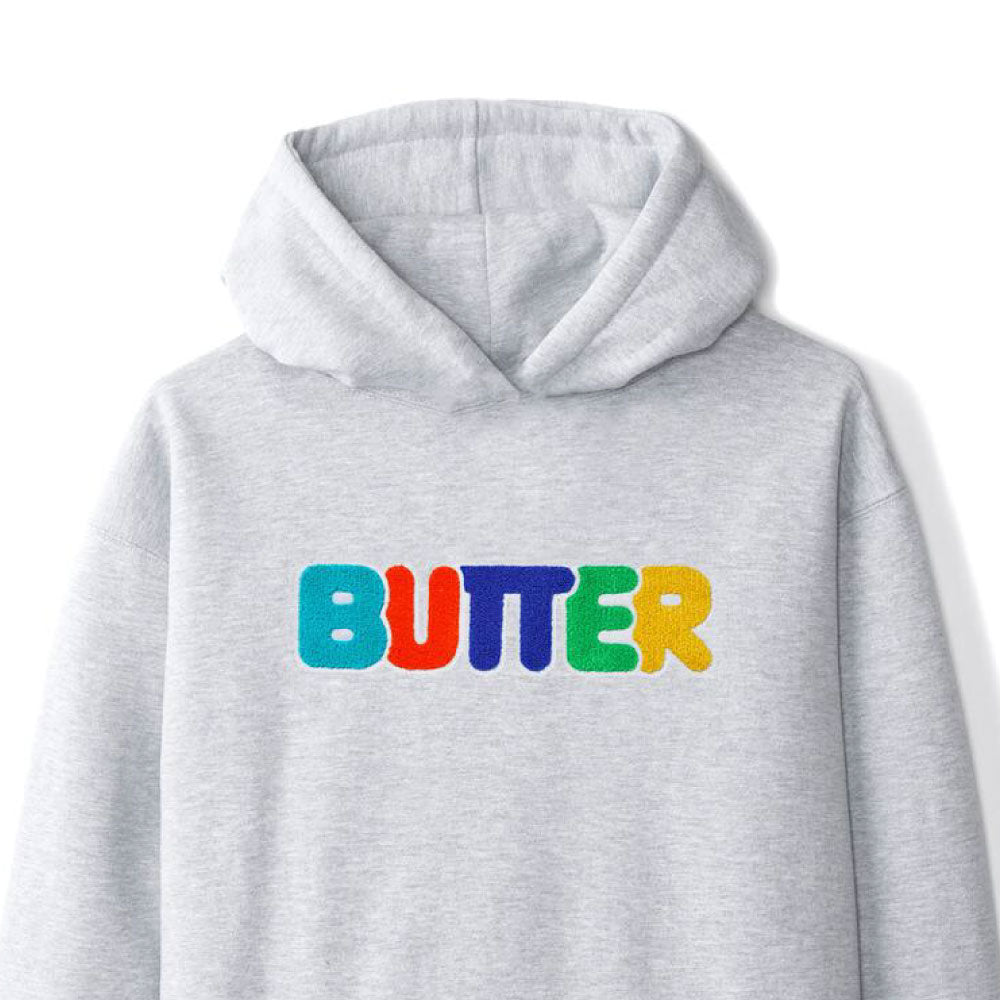Rounded Chenellie Applique Hoodie アップリケ スウェット フーディー