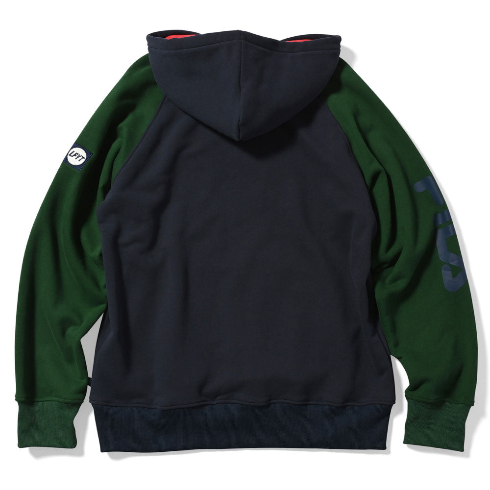 × FILA Heritage Color Block Pullover Hoodie フィラ プルオーバー スウェット フーディー