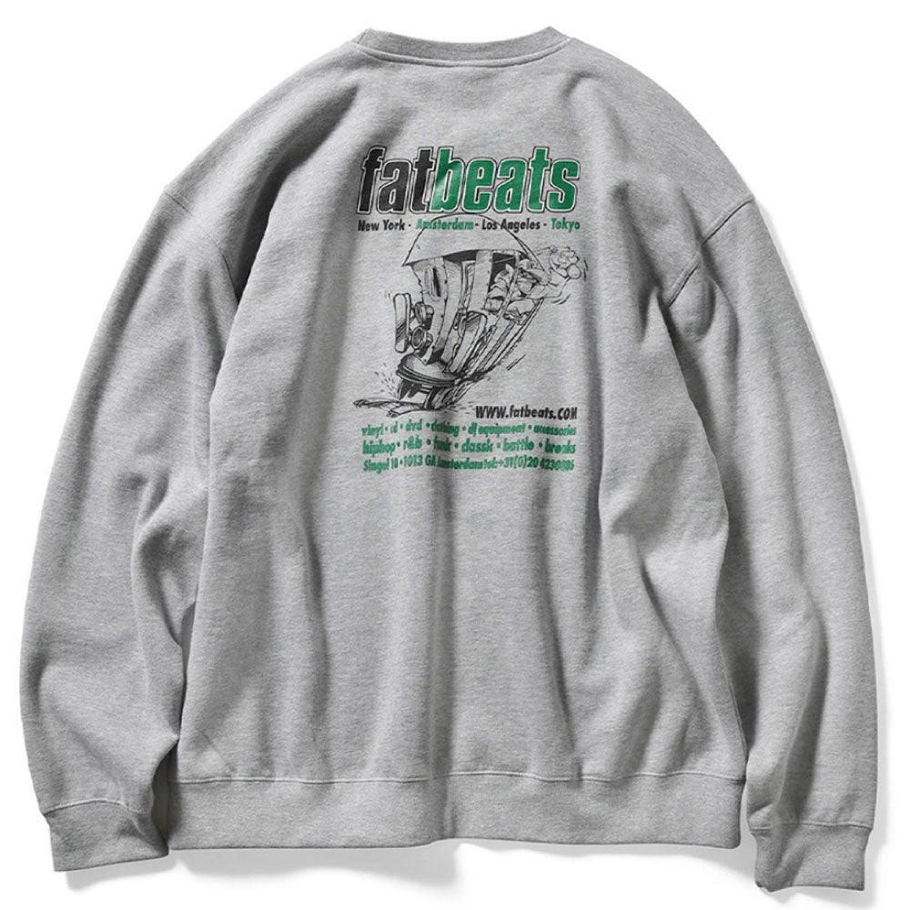 × Fatbeats Crewneck Sweatshirt ファットビーツ クルーネック スウェット シャツ
