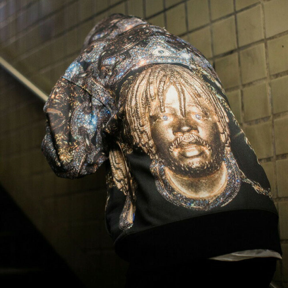 x dee LFYT Steez Chain Allover Hooded Sweatshirt 総柄 プルオーバー スウェット パーカー
