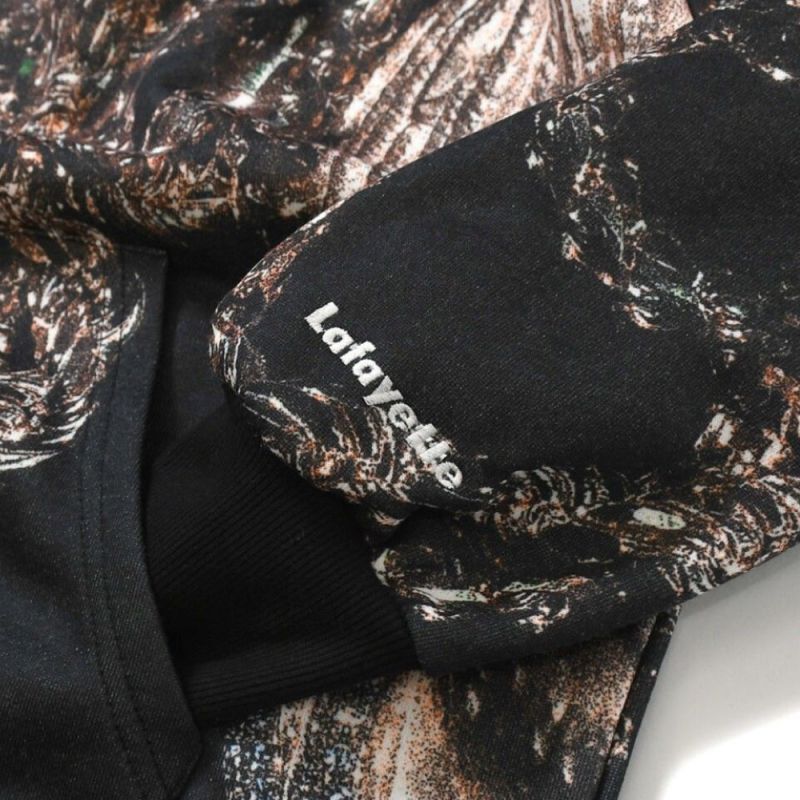 x dee LFYT Steez Chain Allover Hooded Sweatshirt 総柄 プルオーバー スウェット パーカー