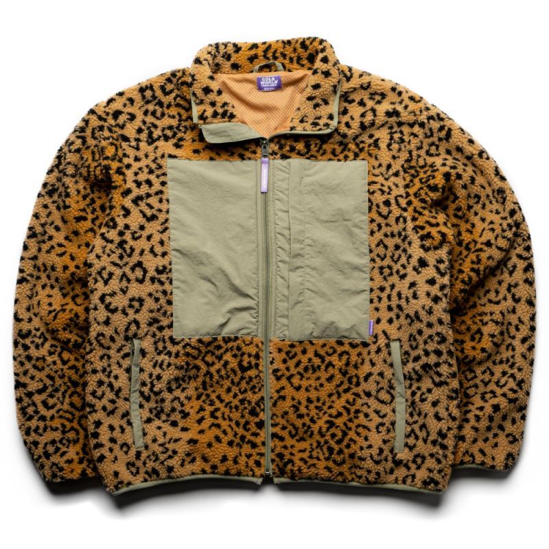 Wild Thing Sherpa Jacket Leopard ワイルドシング シェルパ フリース ジャケット