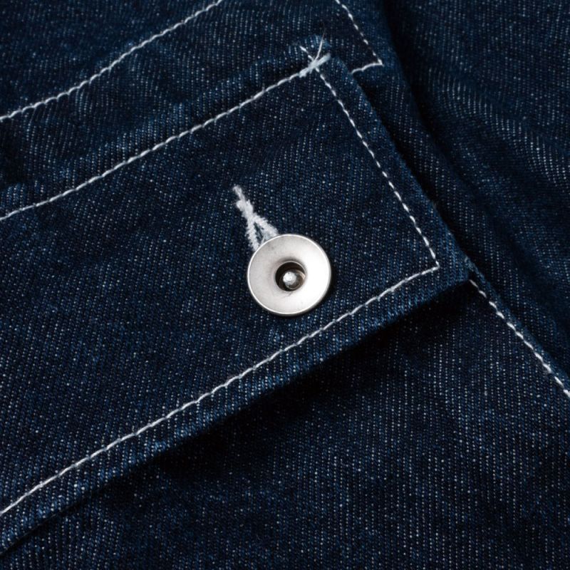 Washed Denim Cargo Pants Indigo デニム カーゴ パンツ