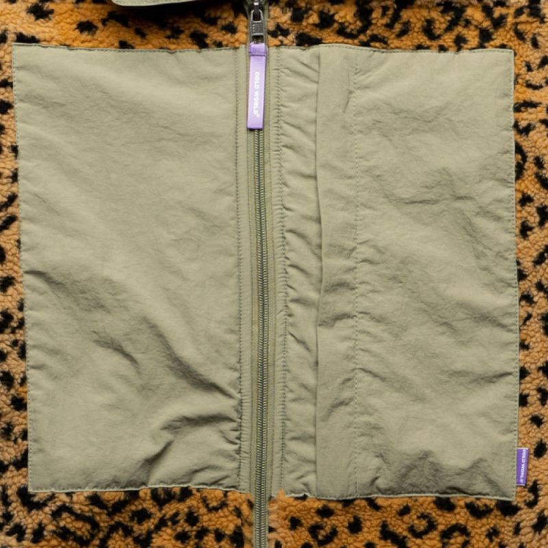 Wild Thing Sherpa Jacket Leopard ワイルドシング シェルパ フリース ジャケット