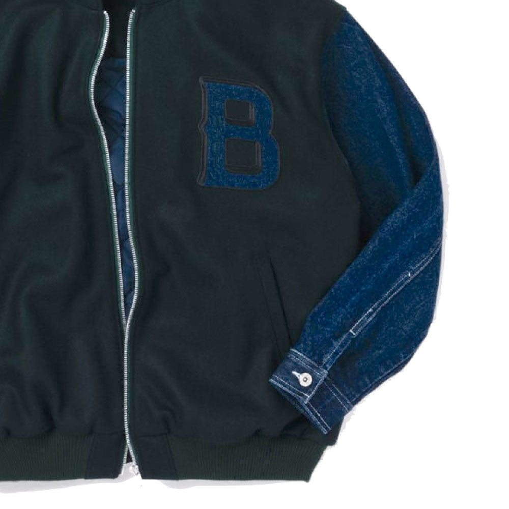 IB Hooded School Jacket メルトン スタジアム ジャケット