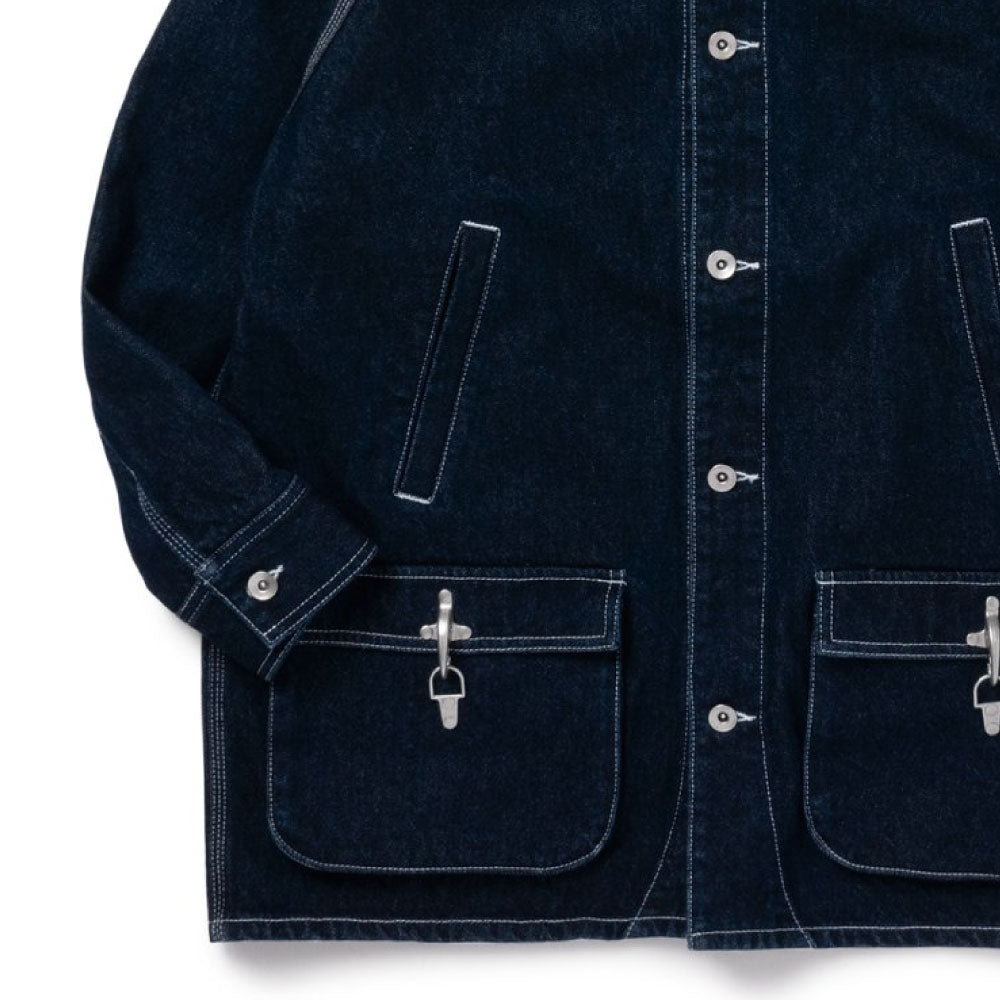 Washed Denim Country Jacket Indigo デニム カバーオール ジャケット