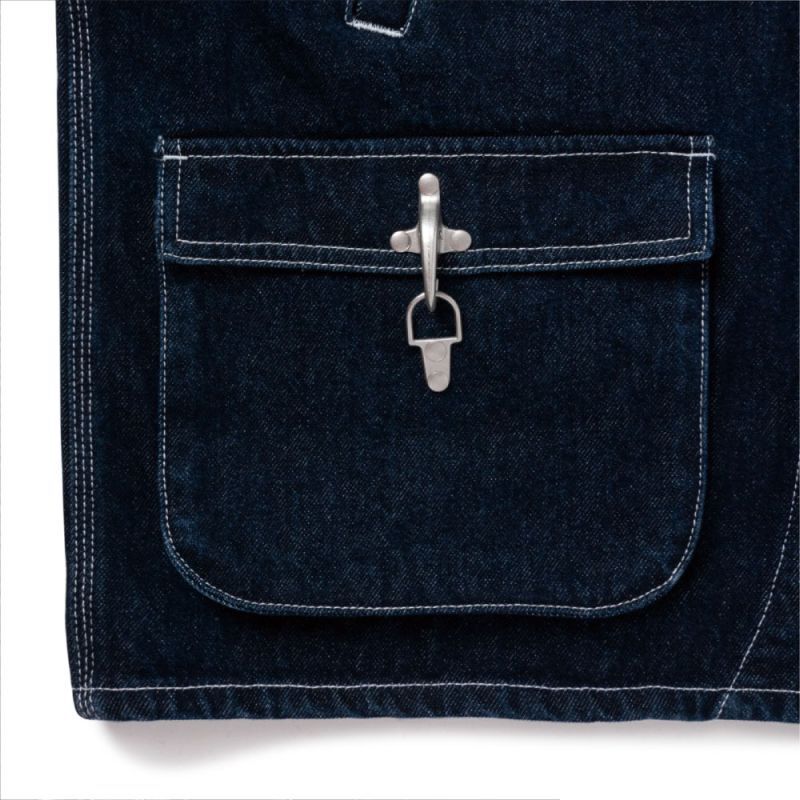 Washed Denim Country Jacket Indigo デニム カバーオール ジャケット