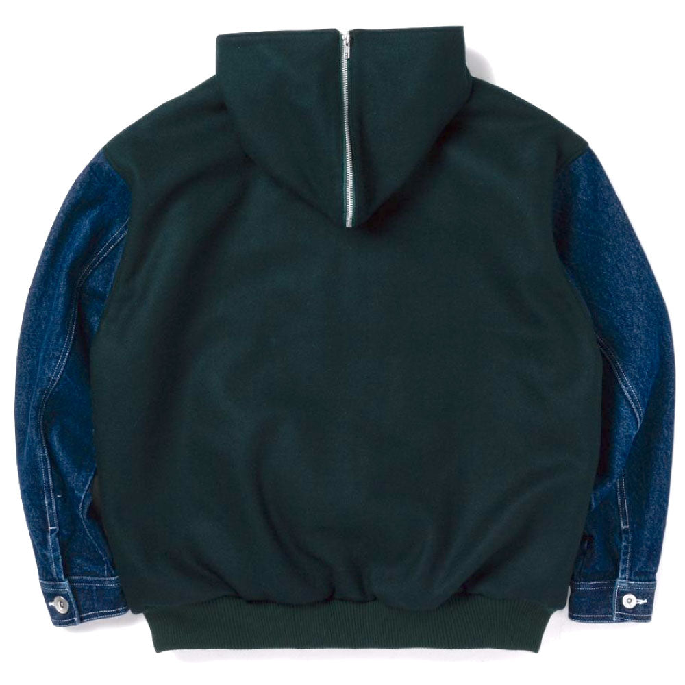 IB Hooded School Jacket メルトン スタジアム ジャケット
