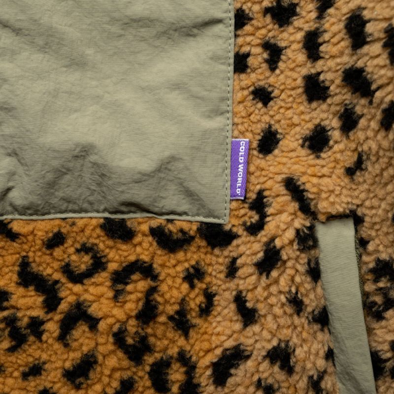 Wild Thing Sherpa Jacket Leopard ワイルドシング シェルパ フリース ジャケット