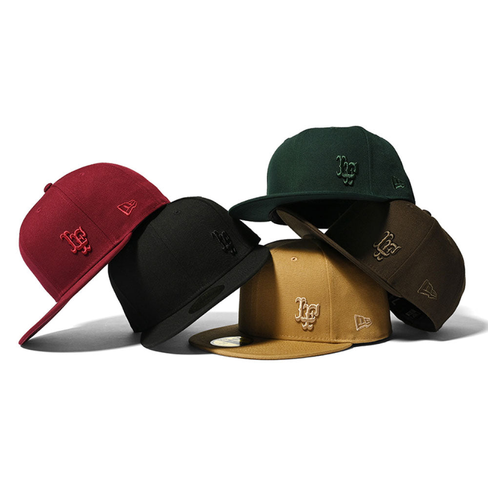 × New Era 59Fifty Mini LF Logo Fitted Cap ニューエラ スモール ロゴ キャップ 帽子