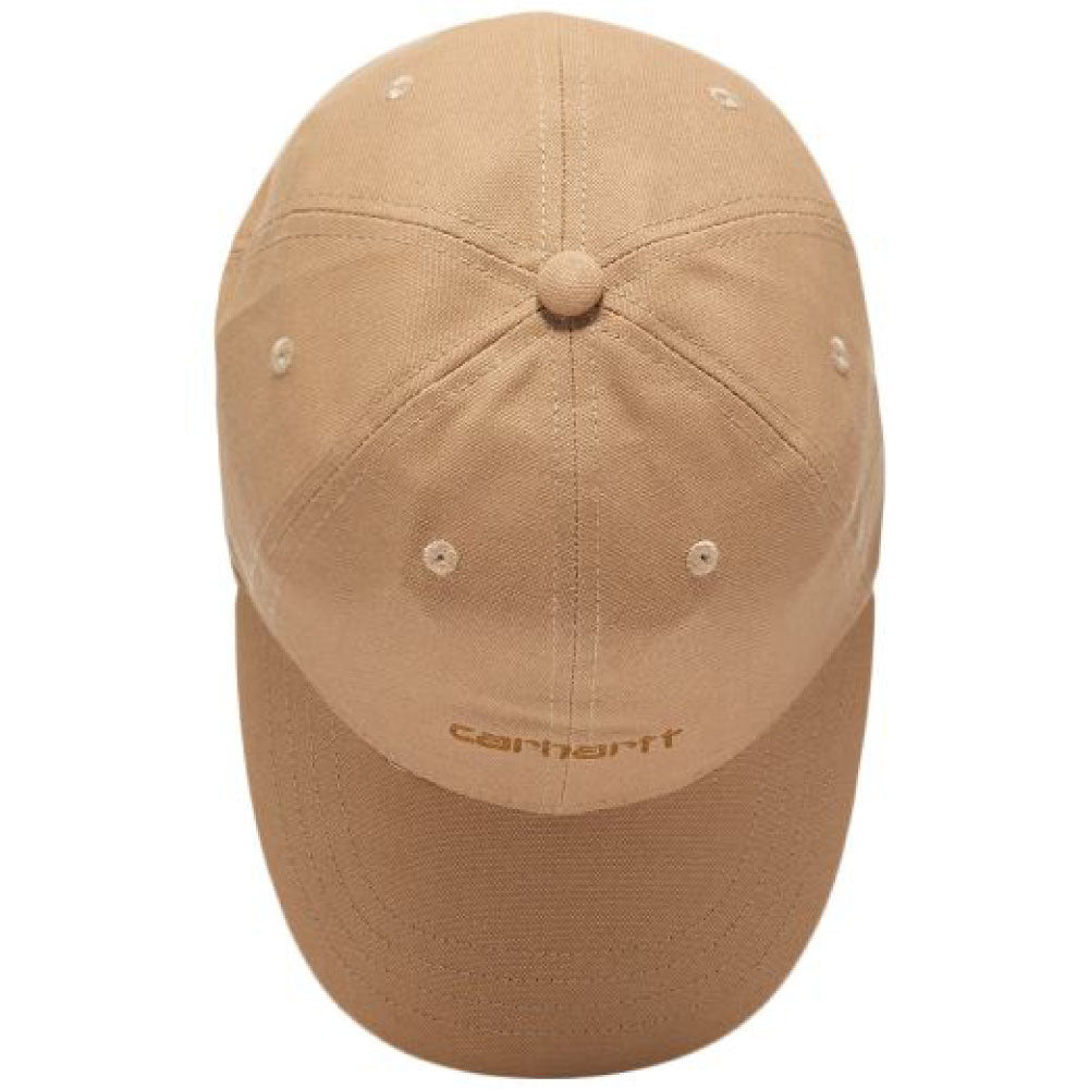 Canvas Script embroidery Cap ロゴ パネル 刺繍 キャップ 帽子