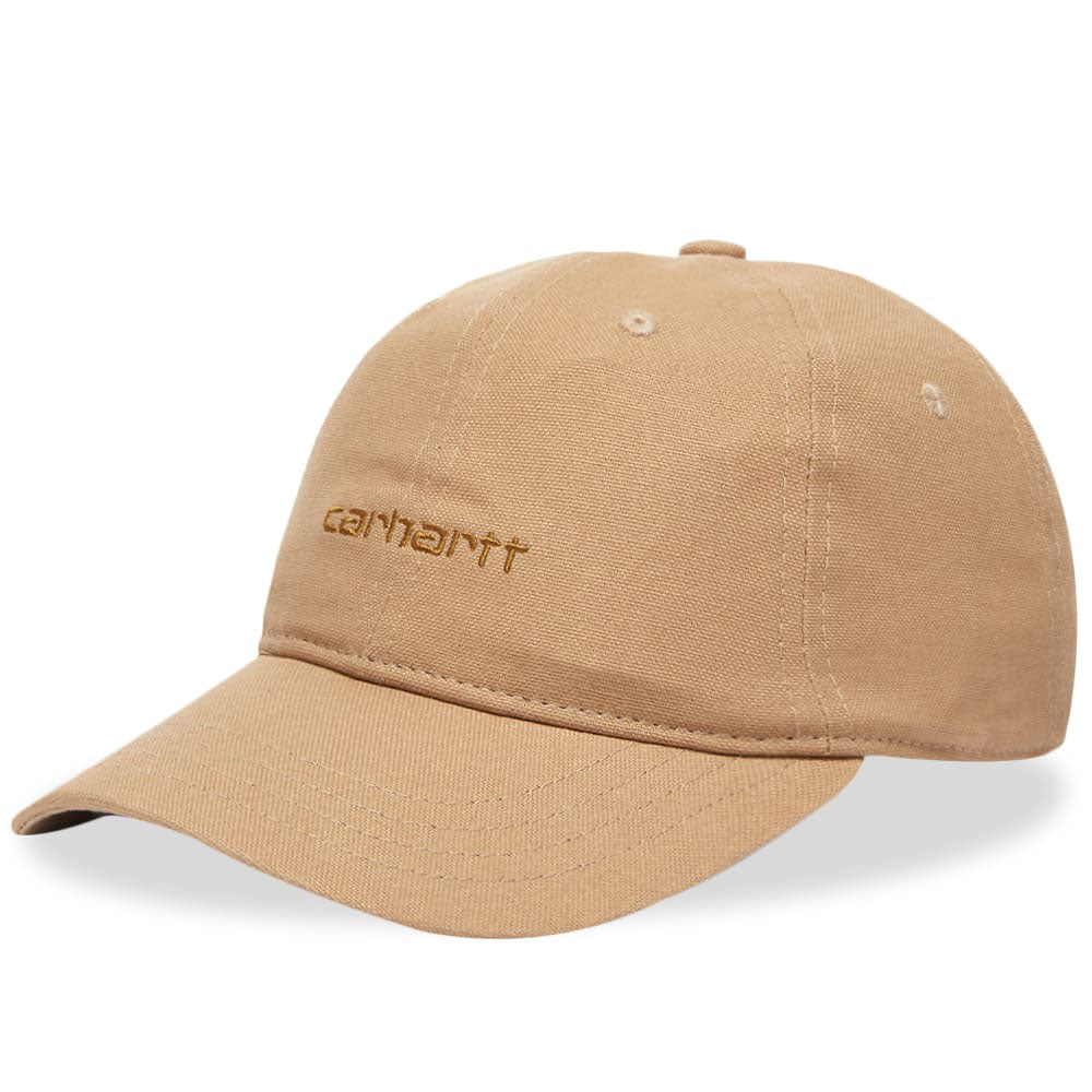 Canvas Script embroidery Cap ロゴ パネル 刺繍 キャップ 帽子