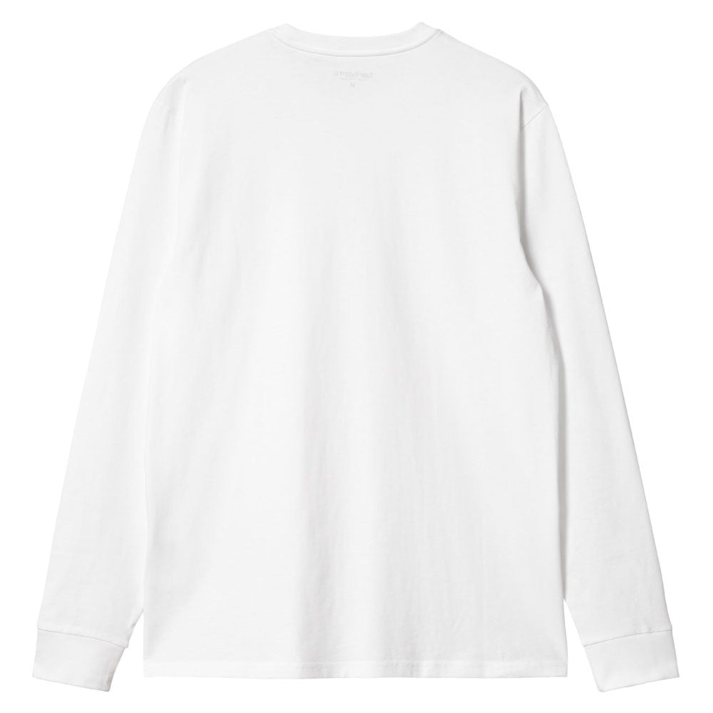 Logo Pocket L/S Tee ワンポイント ロゴ ポケット 長袖 Tシャツ