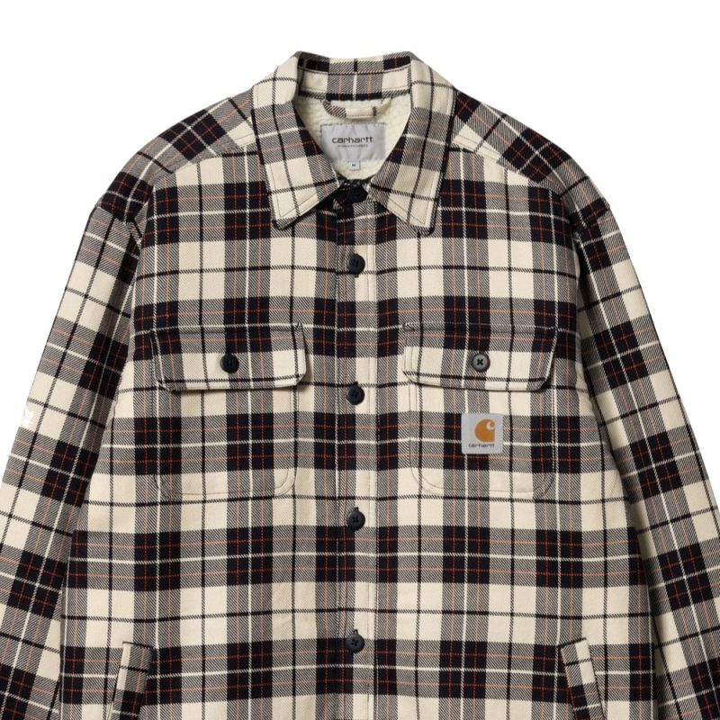 Arden Check Flannel Shirt Jacket BEG フランネル チェック 長袖 シャツ ジャケット