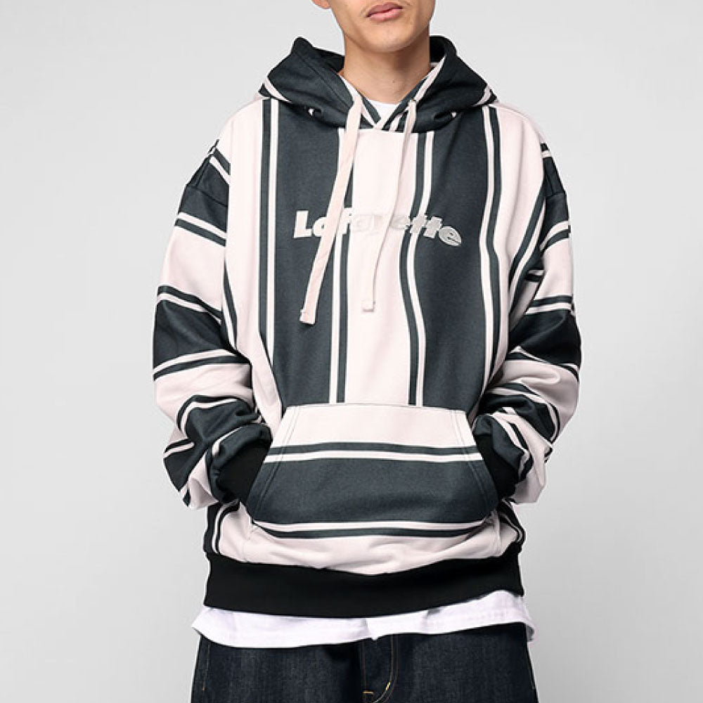 Mexican Stripe Logo Hoodie WHT メキシカン ストライプ スウェット プルオーバー パーカー