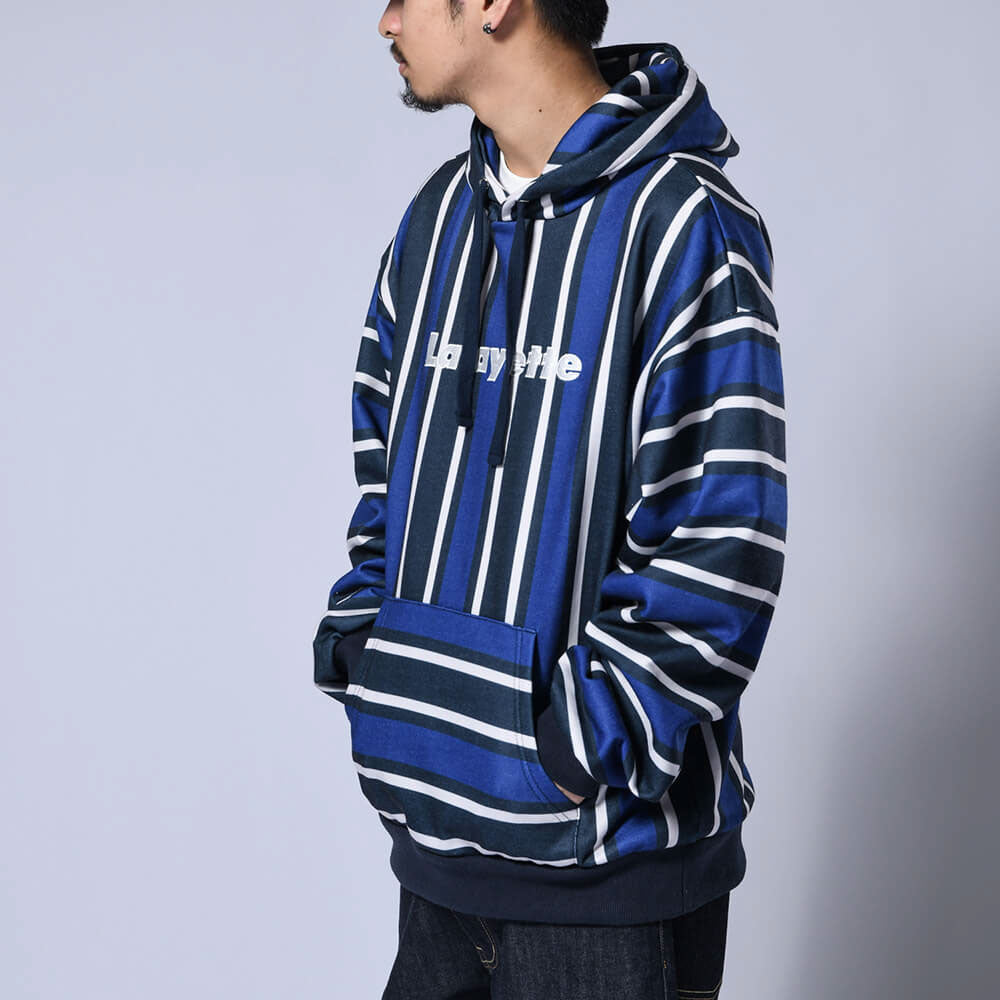 Mexican Stripe Logo Hoodie メキシカン ストライプ スウェット プルオーバー パーカー