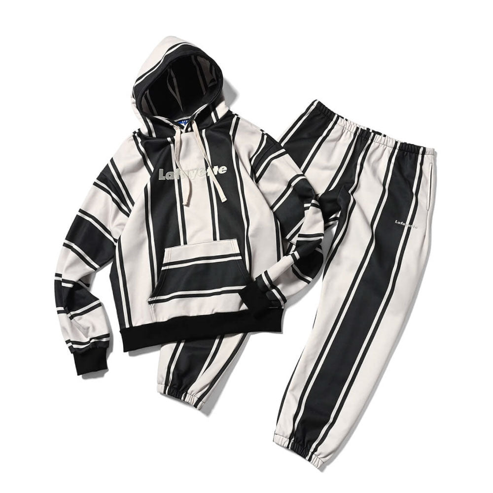 Mexican Stripe Logo Hoodie WHT メキシカン ストライプ スウェット プルオーバー パーカー