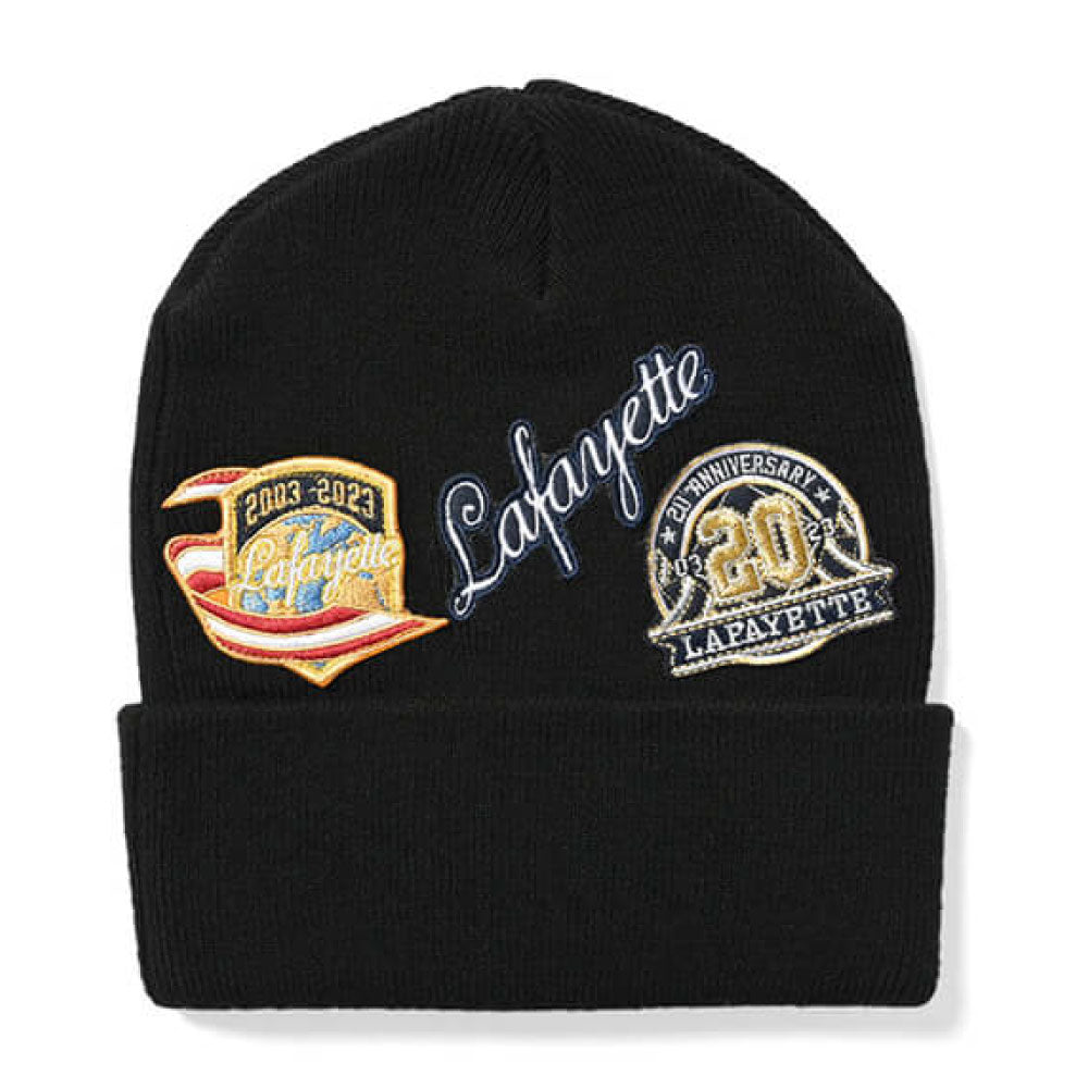 All Over Emblem Long Beanie ロング ワッペン ビーニー 帽子