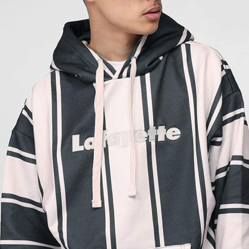 Mexican Stripe Logo Hoodie WHT メキシカン ストライプ スウェット プルオーバー パーカー