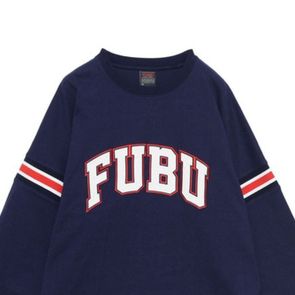 Classic Arch Logo L/S embroidery Tee NVY アーチ ロゴ 長袖 Tシャツ