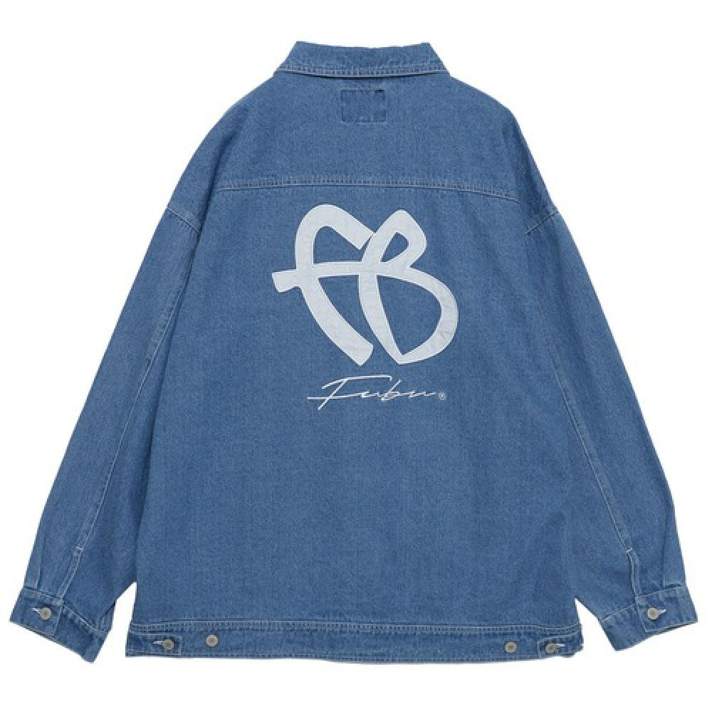 Classic Denim Jacket Light Washed embroidery 刺繍 デニム ジャケット ワッペン