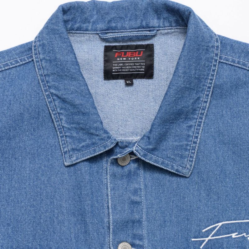 Classic Denim Jacket Light Washed embroidery 刺繍 デニム ジャケット ワッペン