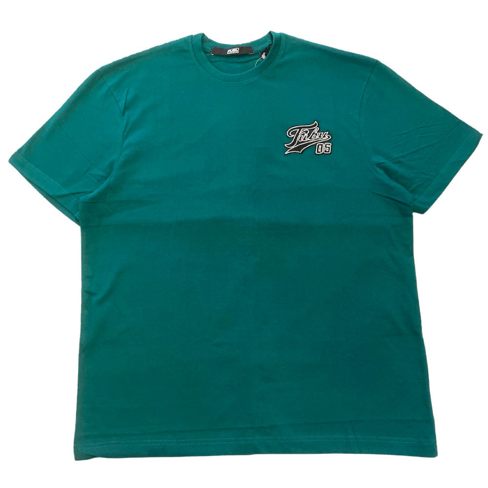 Script Sport Logo embroidery GRN S/S Tee スクリプト 刺繍 スポーツ ロゴ 半袖 Tシャツ